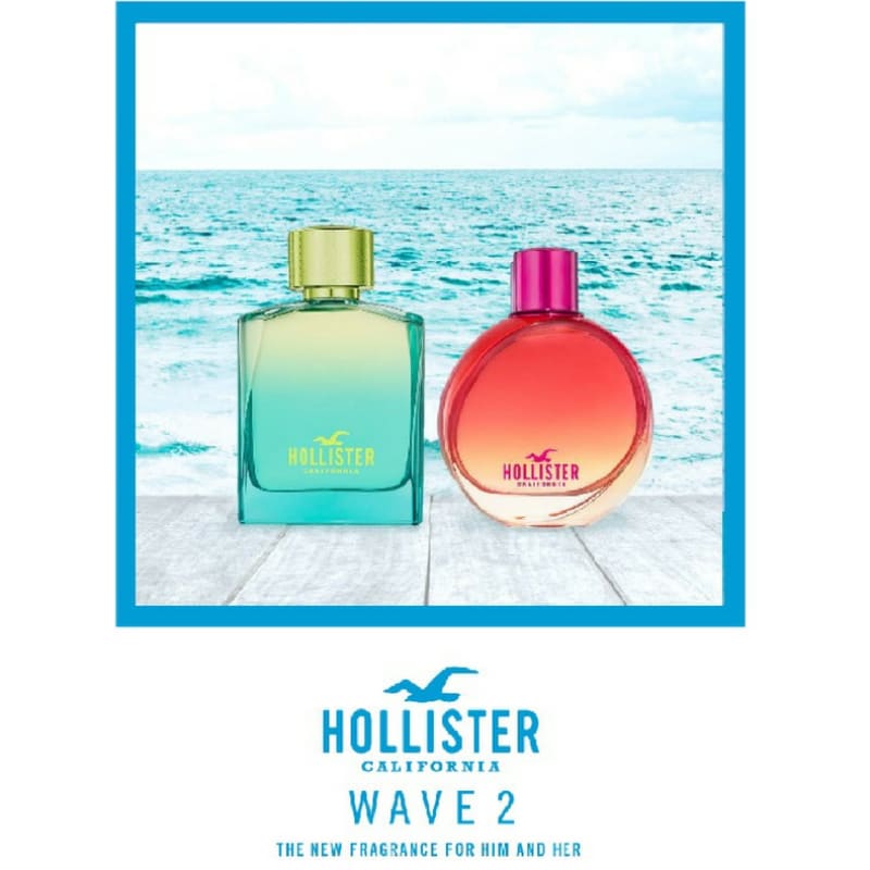 Hollister Wave 2 edt 100ml Hombre