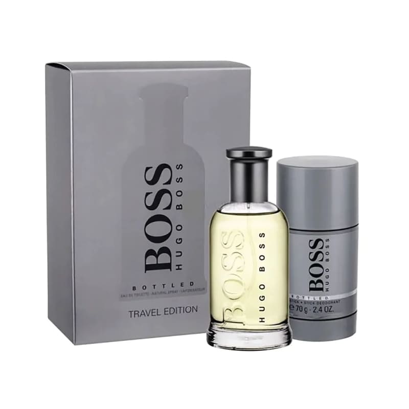 Hugo Boss Estuche Bottled Travel Edition edt 100ml+70g Stick
