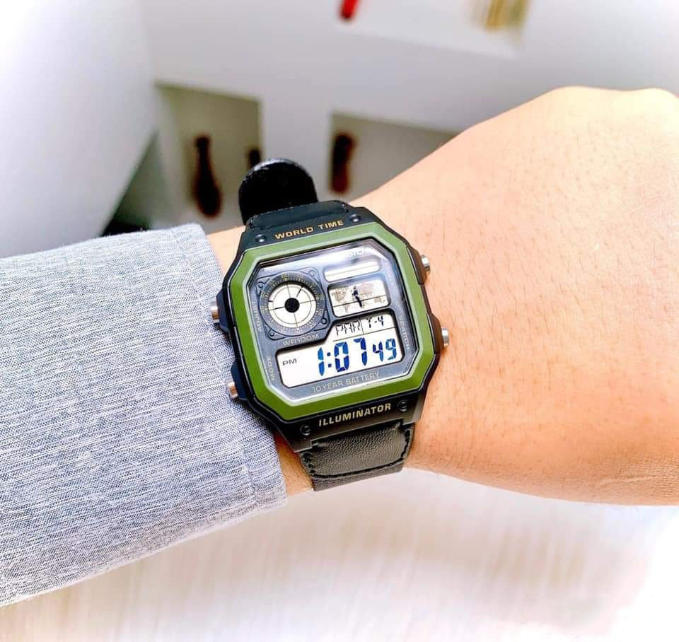 Reloj Casio AE-1200WHB-1BV Hombre- Digital
