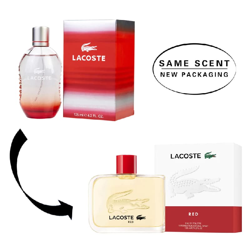 Lacoste Red edt 125ml Hombre - Toilette - Perfumisimo