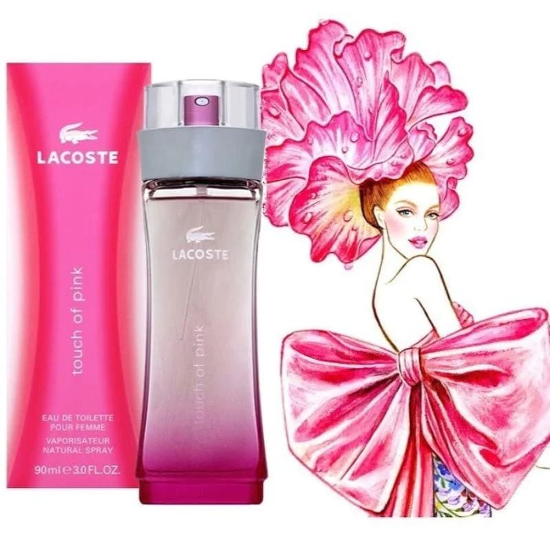 Lacoste Touch of pink 90 ml edt Mujer