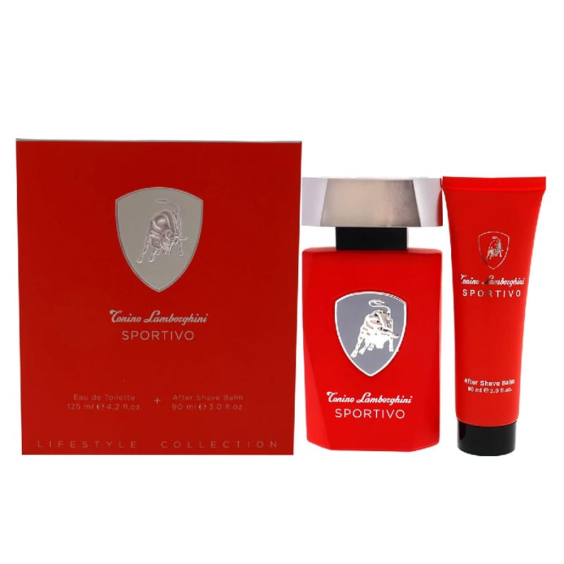 Lamborghini Sportivo Estuche edt 75ml + AS 100ml Hombre
