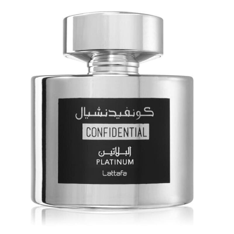 Lattafa Confidential Platinum edp 100ml UNISEX
