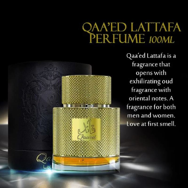 Lattafa Qaaed edp 100ml UNISEX