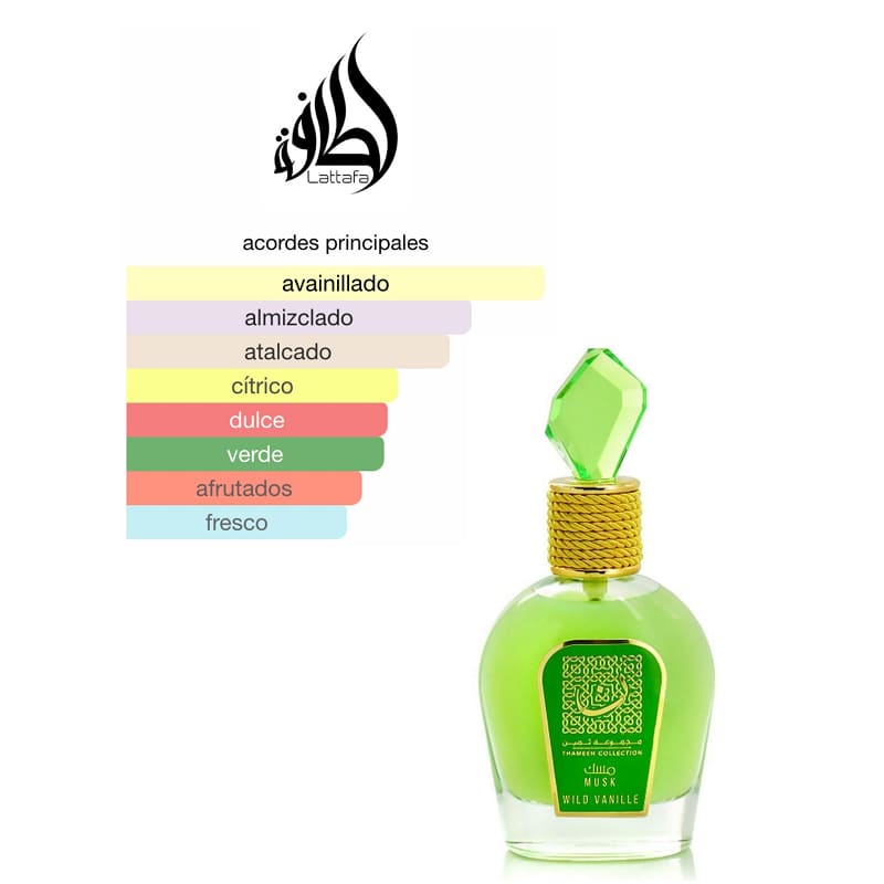 Lattafa Wild Vanille Thameen Musk edp 100ml Mujer - Lattafa - Default Title - Perfumisimo