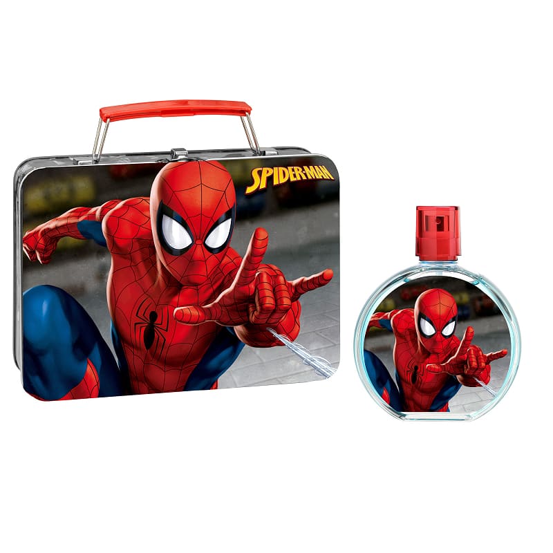 Marvel Spiderman Lunch Box Tin 100ml edt Hombre
