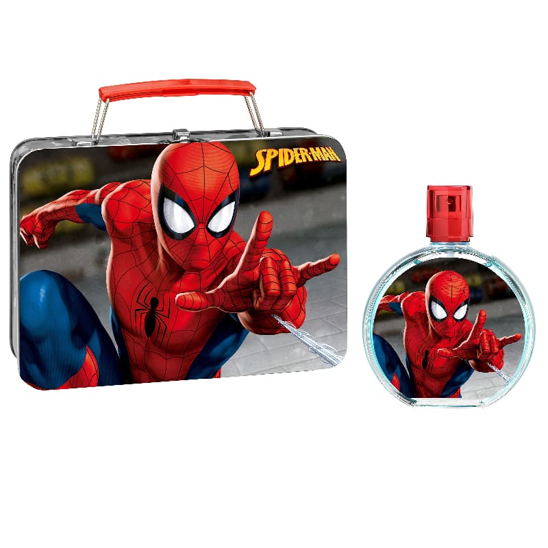 Marvel Spiderman Lunch Box Tin 100ml edt Hombre