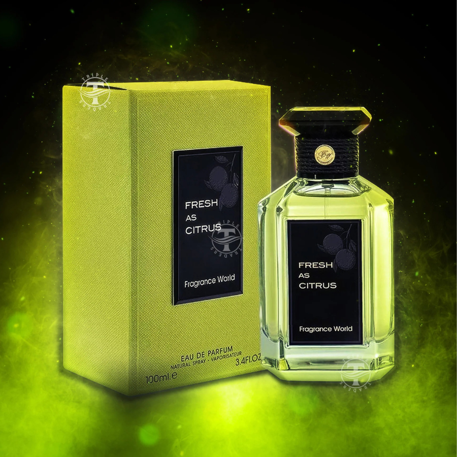 Fragrance World Fresh As Citrus EDP 100ml Unisex (Inspirado en Frenchy Lavande de Guerlain)