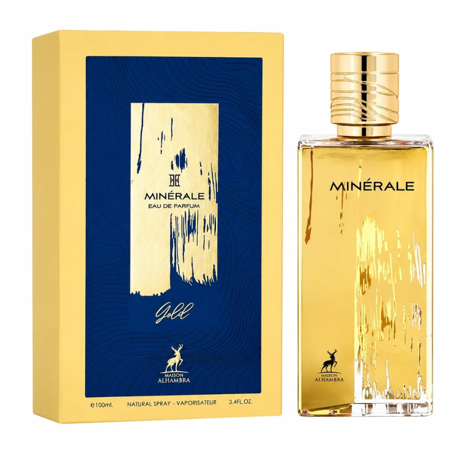 Maison Alhambra Minerale Gold EDP 100ml Unisex (Inspirado en Ganymede de Marc-Antoine Barrois)