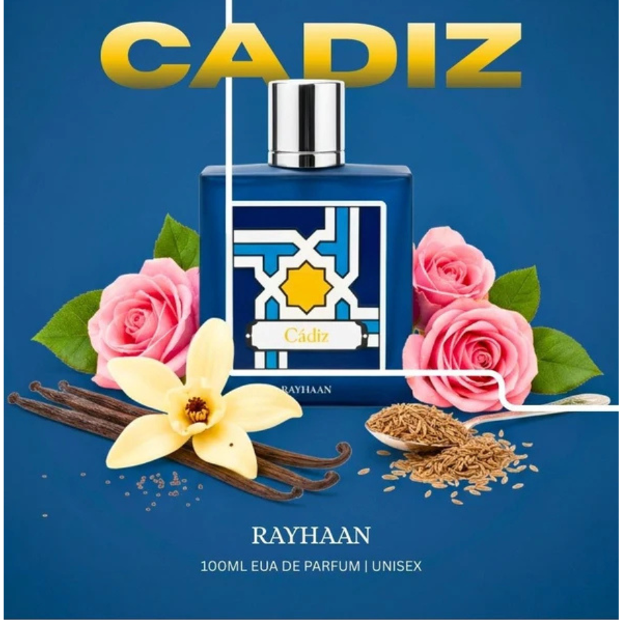 Rayhaan Cadiz EDP 100ml Unisex (Inspirado en Valentino pour Homme)