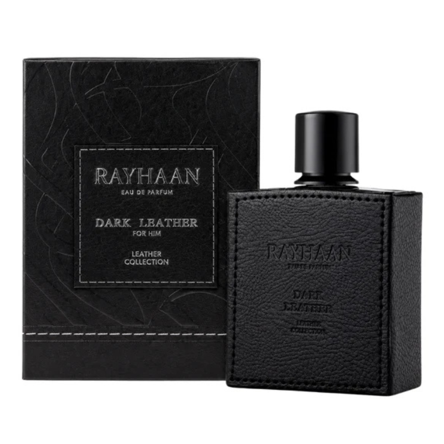 Rayhaan Dark Leather For Him Leather Collection EDP 100ml Hombre (Inspirado en Armani Stronger With You Intensely)