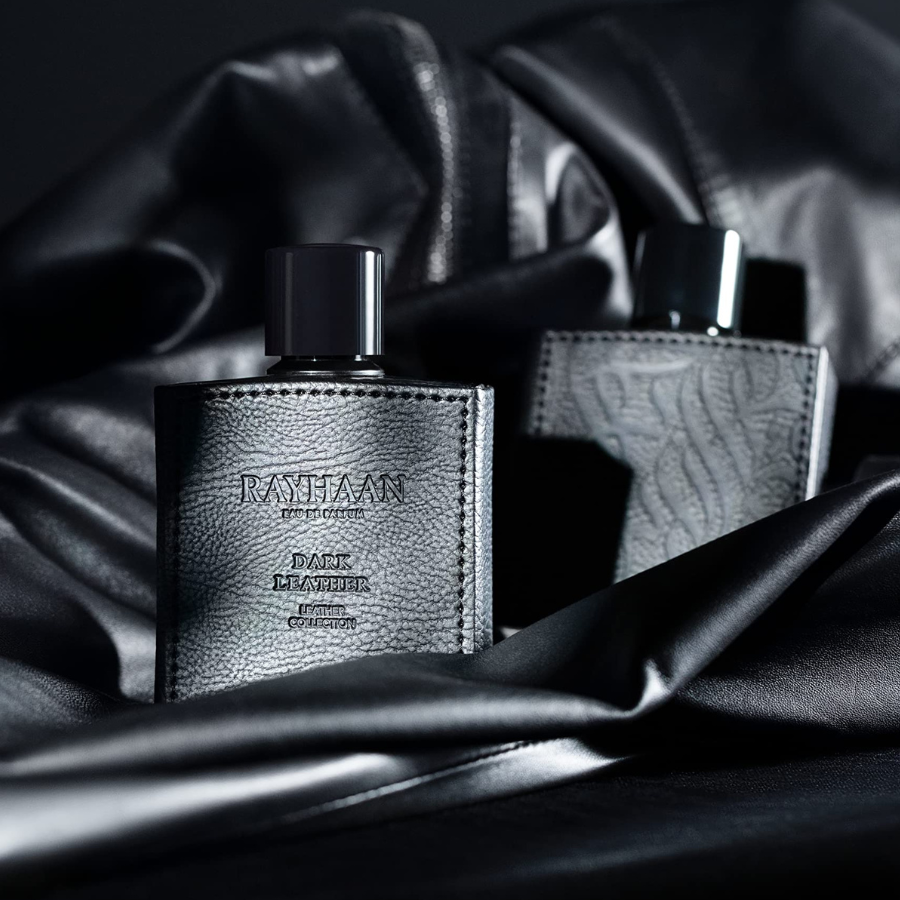 Rayhaan Dark Leather For Him Leather Collection EDP 100ml Hombre (Inspirado en Armani Stronger With You Intensely)