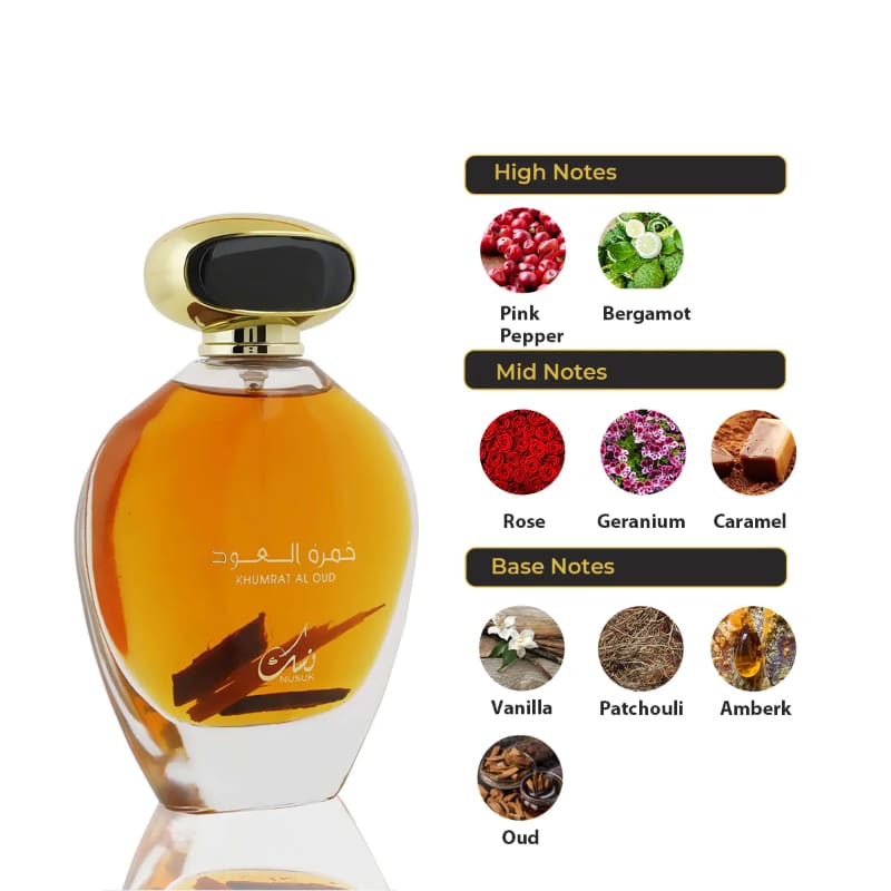 Nusuk Khumrat Al Oud edp 100ml Hombre - Nusuk - Default Title - Perfumisimo