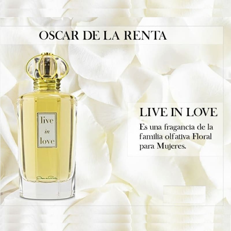 Oscar De La Renta Live In Love Set edp 100ml - Perfumisimo