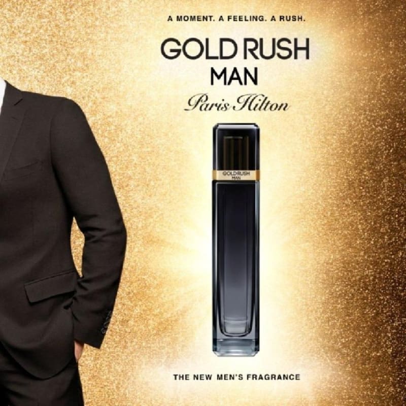 Paris Hilton Gold Rush edt 100ml Hombre Toilette Perfumisimo