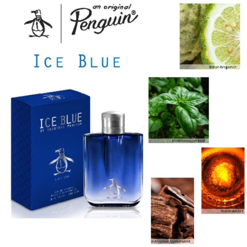 Penguin Ice Blue edt 100ml Hombre