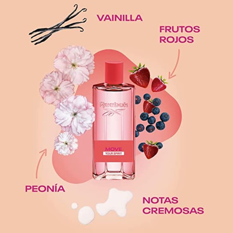 Reebok Move Your Spirit Femme edt Estuche 100ml Mujer - Reebok - Default Title - Perfumisimo