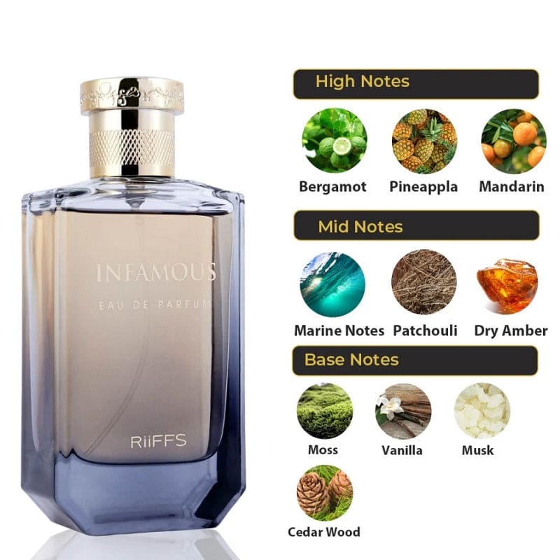 Riiffs Infamous edp 100ml Hombre - Riiffs - Default Title - Perfumisimo