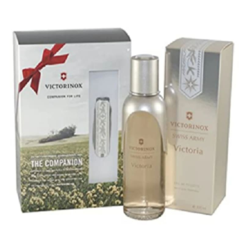 Swiss Army Estuche Victoria edt 100ml+Knife Mujer - Perfumisimo