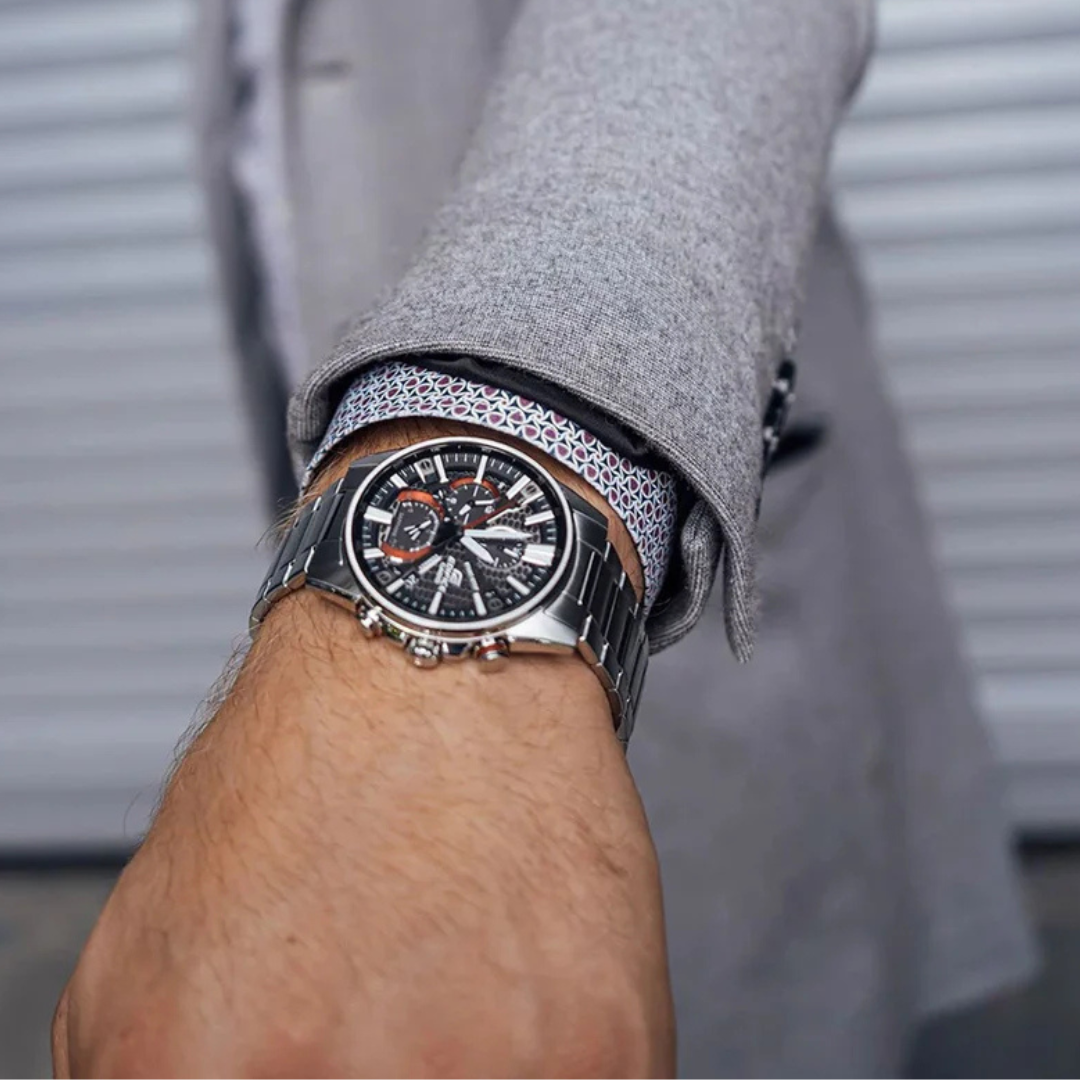 Reloj Edifice EQB-1200D-1ADR Tough Solar Hombre - Análogo