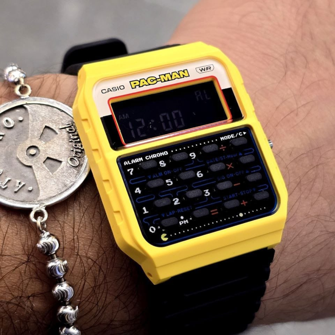 Reloj Casio Pac-Man CA-53WPC-1B Unisex - Digital