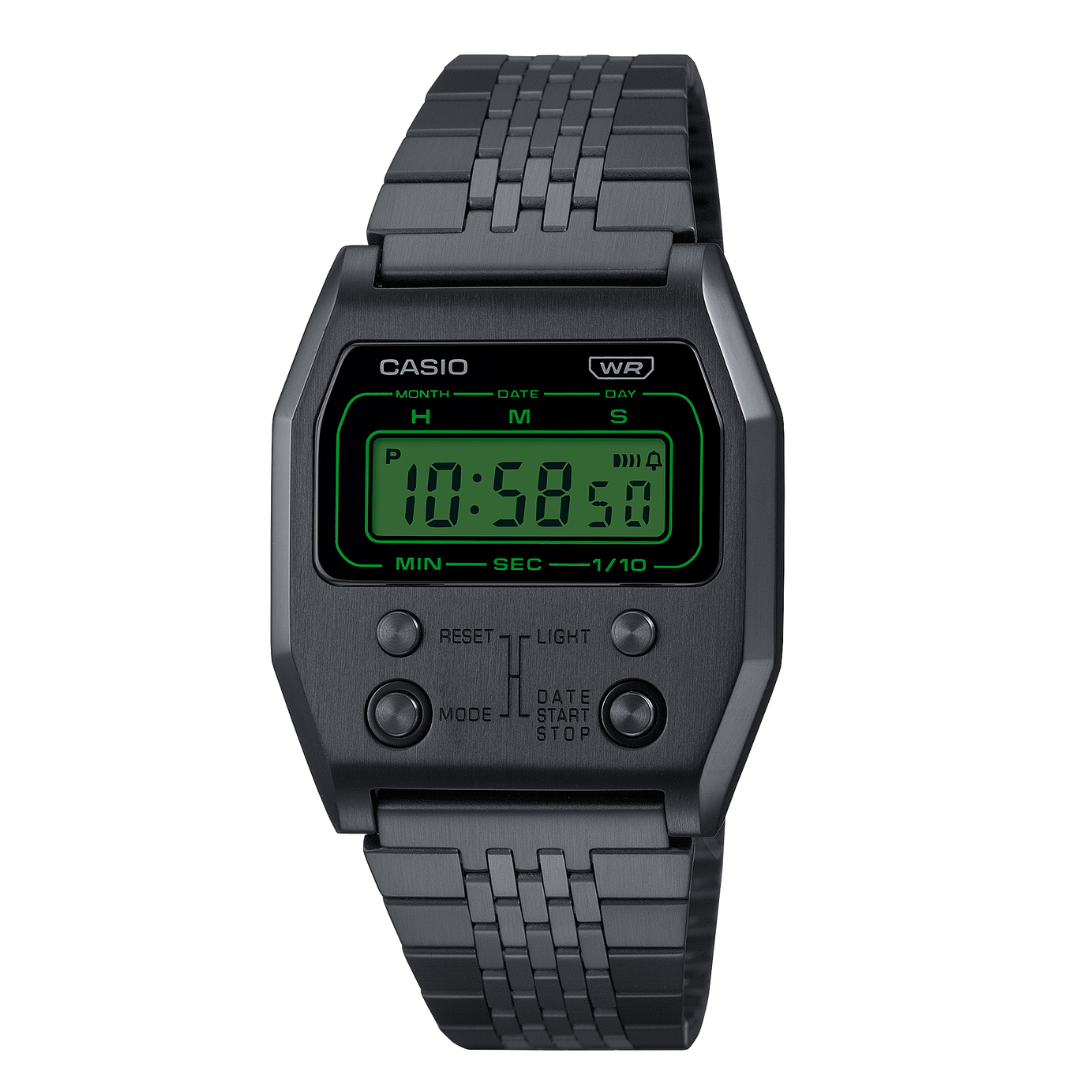 Reloj Casio Vintage Metálico A1100B-1 Unisex - Digital