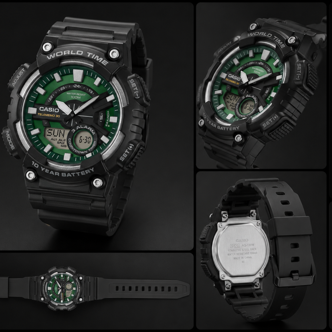Reloj Casio AEQ-110W-3A2V Hombre - Análogo Digital