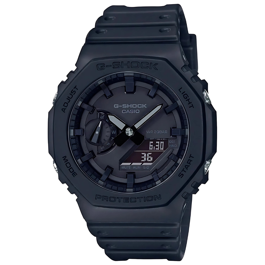 Reloj G-Shock Royal Oak Black Edition GA-2100-1A1DR - Análogo Digital