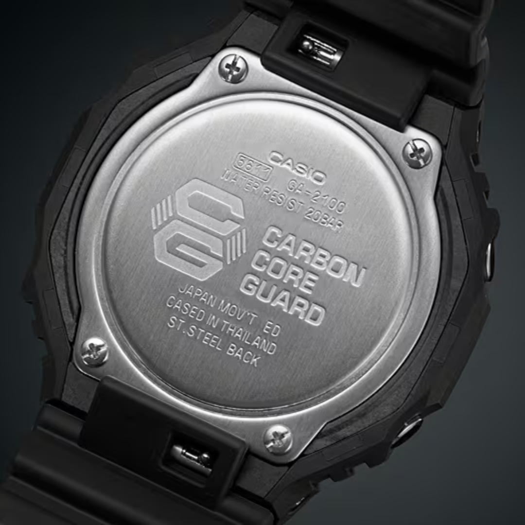 Reloj G-Shock Royal Oak Black Edition GA-2100-1A1DR - Análogo Digital