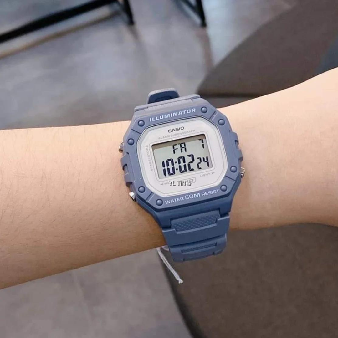 Reloj Casio W-218HC-2AV Unisex - Digital