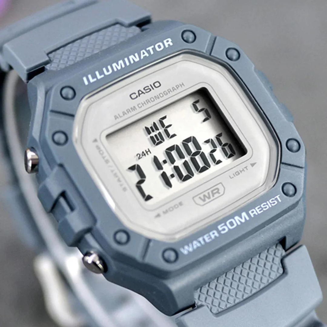 Reloj Casio W-218HC-2AV Unisex - Digital