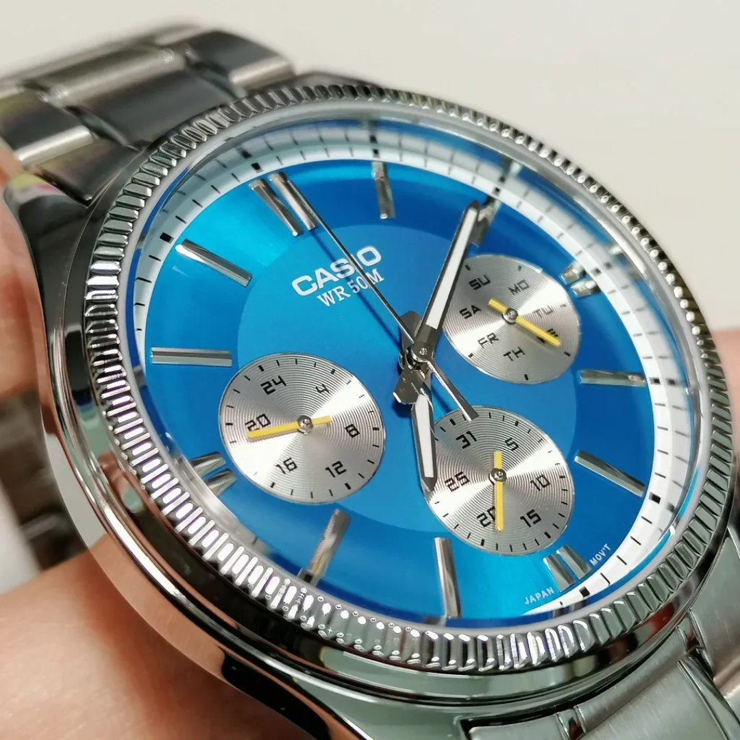 Reloj Casio MTP-1375D-2A2V Hombre - Análogo