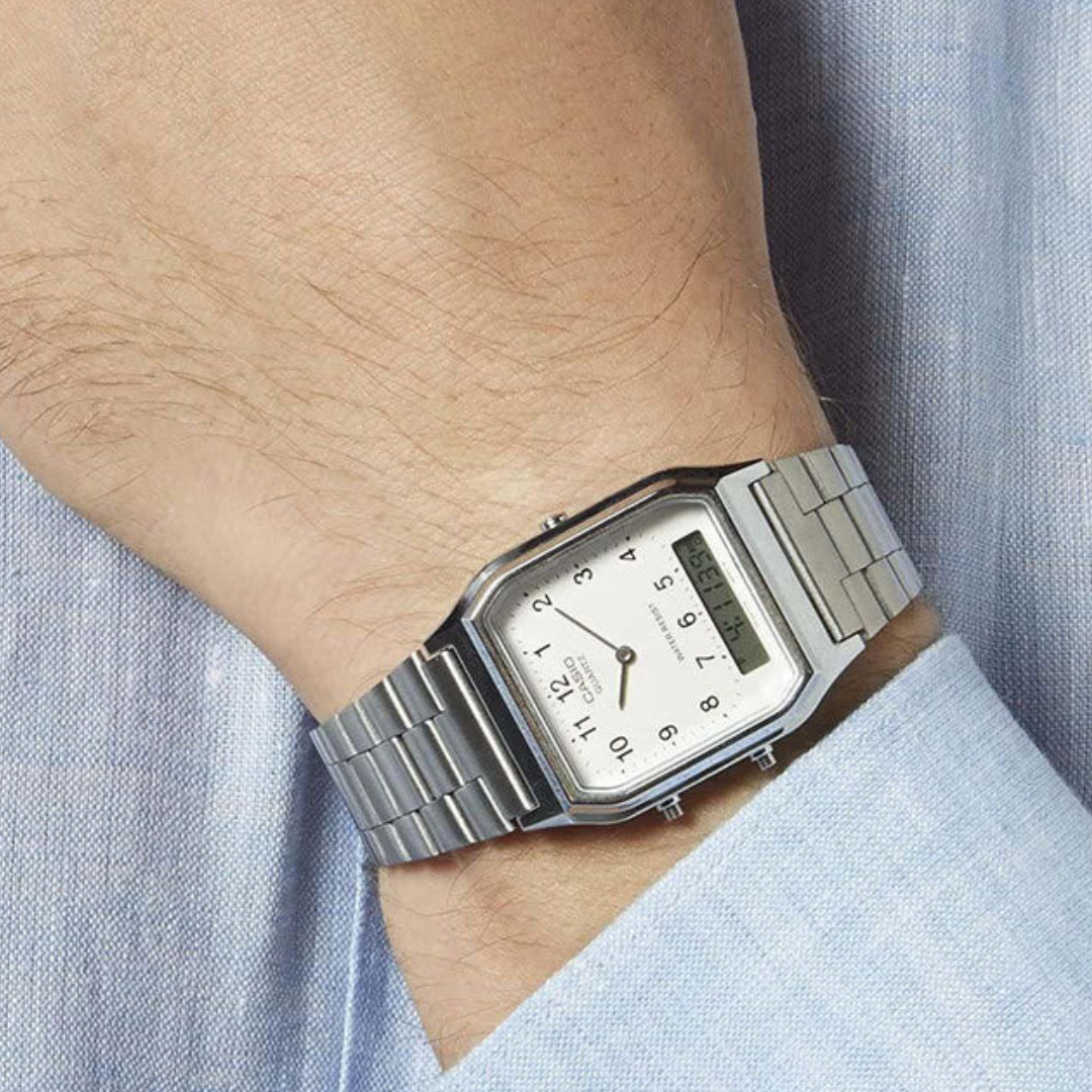 Reloj Casio AQ-230A-7B Unisex - Análogo Digital