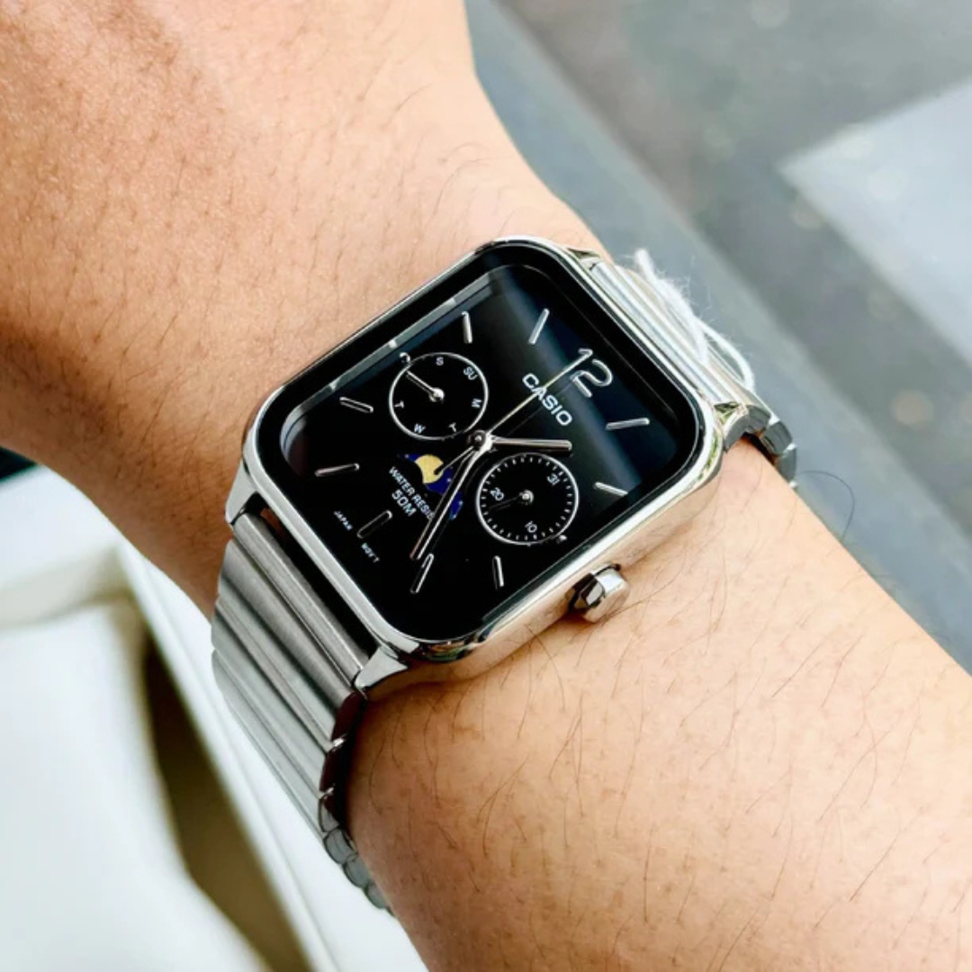 Reloj Casio Moonphase MTP-M305D-1A2V Hombre - Análogo