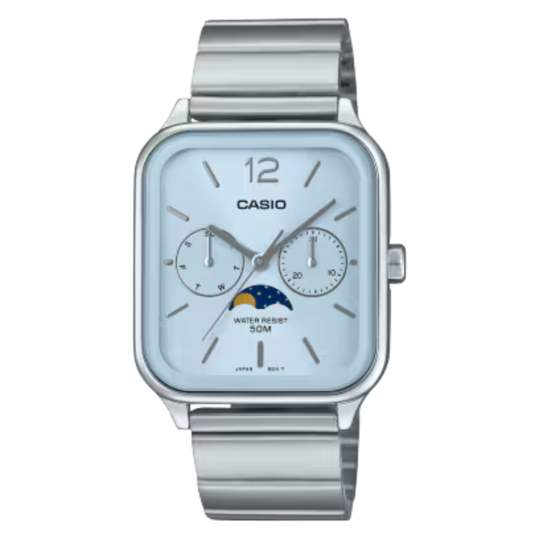 Reloj Casio Moonphase MTP-M305D-2AV Hombre - Análogo