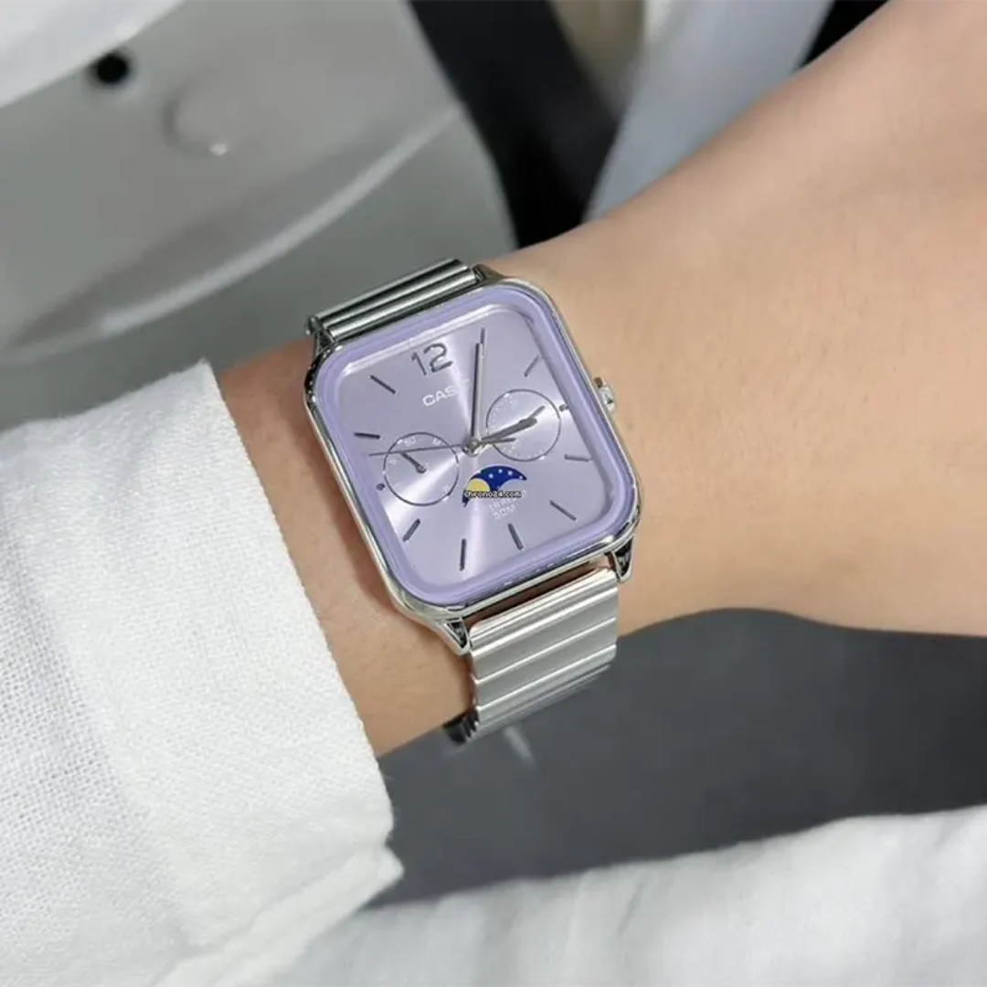 Reloj Casio Moonphase MTP-M305D-6AV Hombre - Análogo
