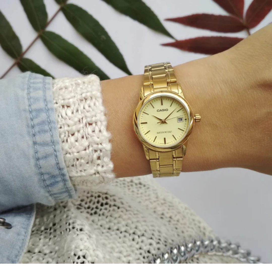 Reloj Casio LTP-V002G-9A Mujer - Análogo - Relojeando Default Title Casio Reloj Reloj Casio LTP-V002G-9A Mujer - Análogo