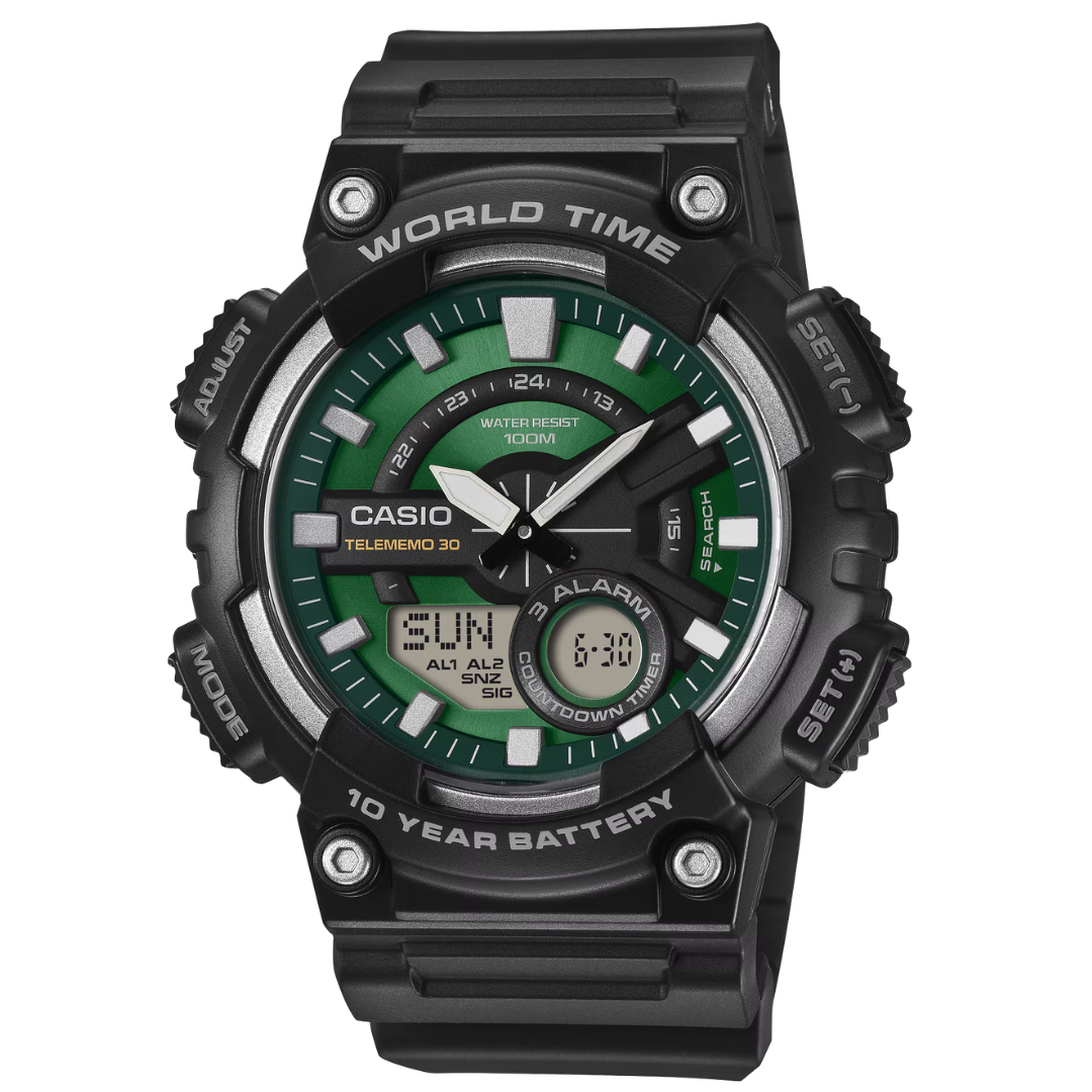 Reloj Casio AEQ-110W-3A2V Hombre - Análogo Digital