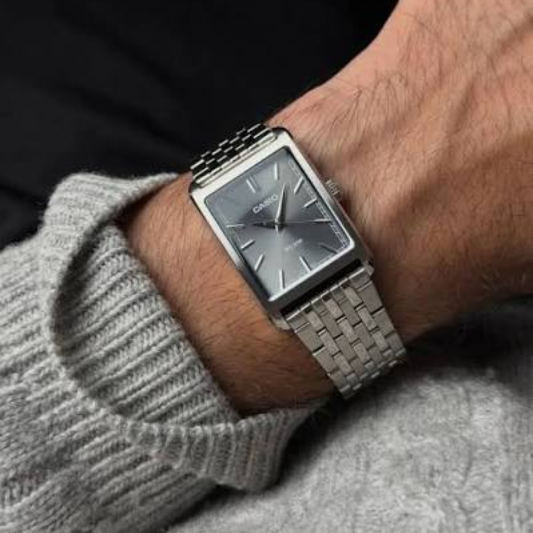 Reloj Casio Tank MTP-B215D-8A Hombre - Análogo