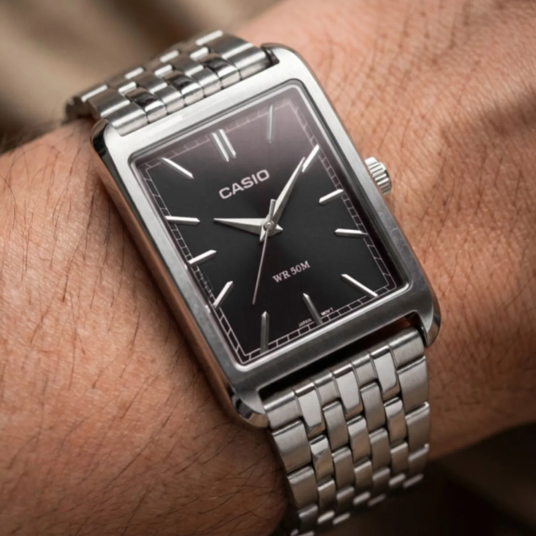 Reloj Casio Tank MTP-B215D-1A Hombre - Análogo