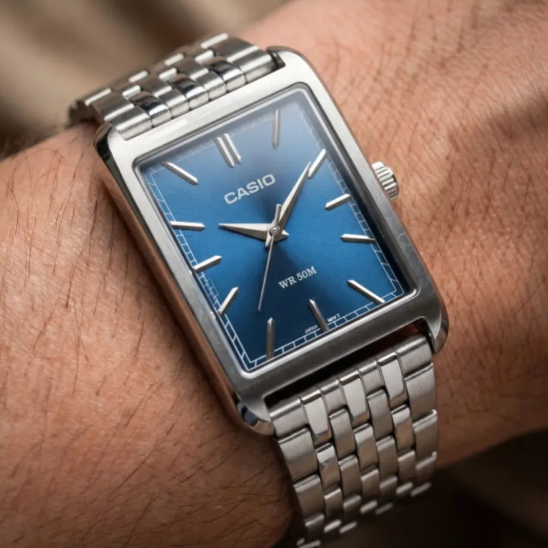 Reloj Casio Tank MTP-B215D-2A Hombre - Análogo