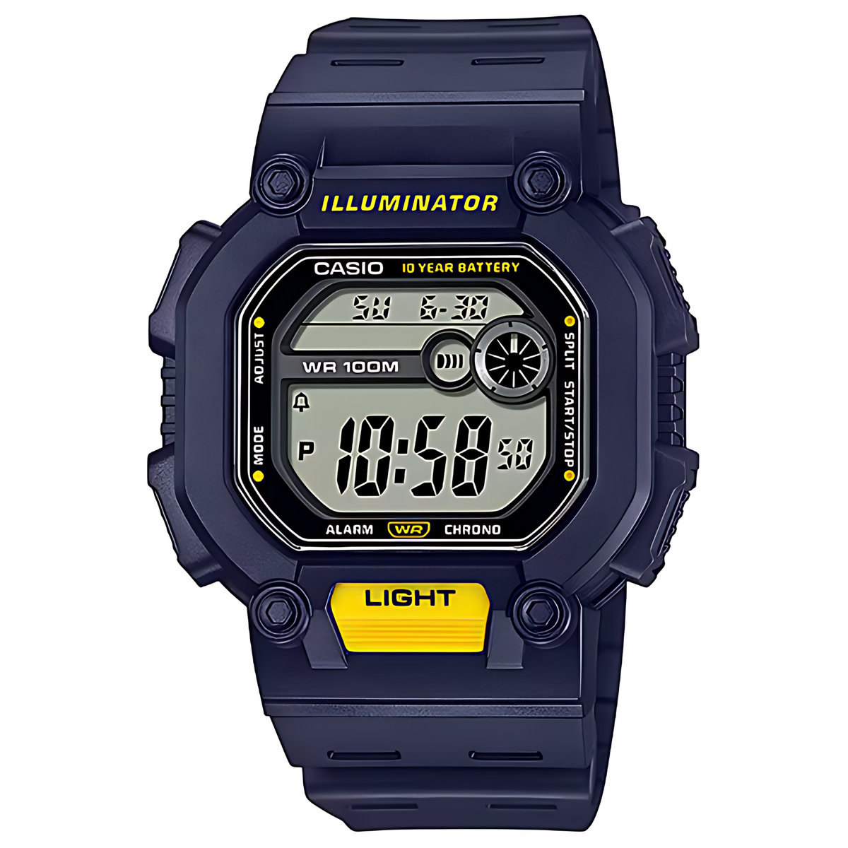 Reloj Casio W-737H-2AV Unisex - Digital - Relojeando Default Title Casio Reloj Reloj Casio W-737H-2AV Unisex - Digital