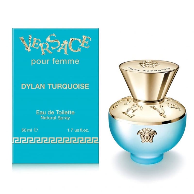 Versace Dylan Turquoise Pour Femme edt 50ml Mujer - Toilette